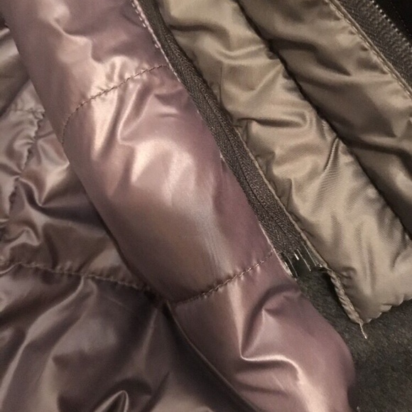 Express Tech Wool Button Zip Coat - Picture 9 of 12